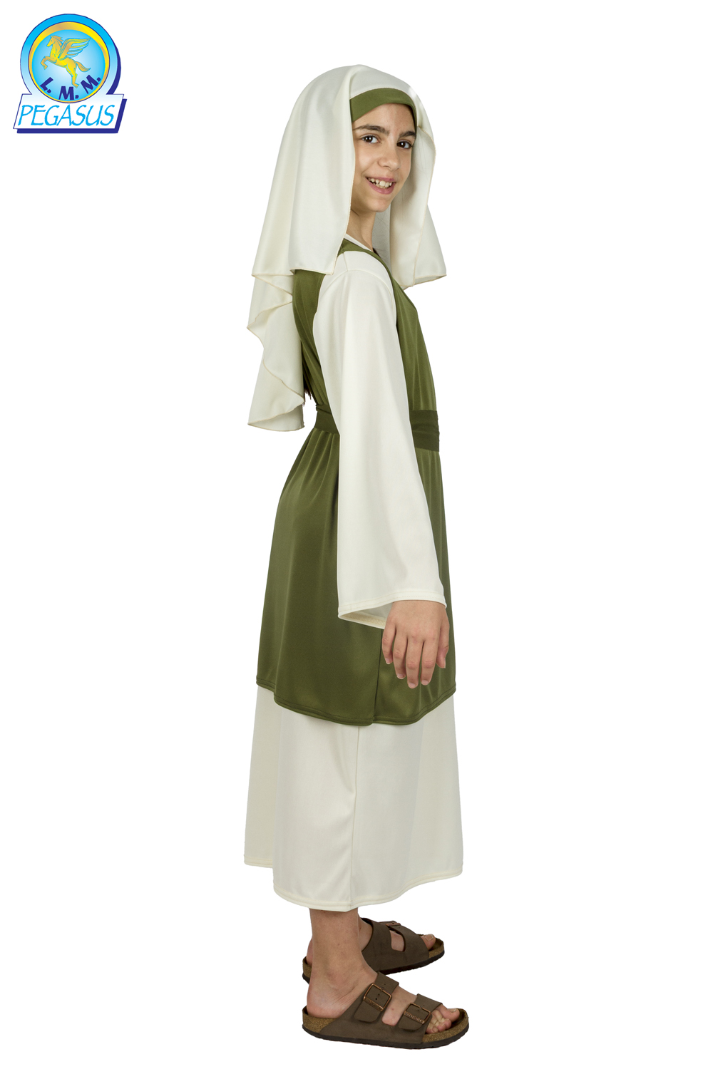 PASTORELLA DEL PRESEPE VERDE BAMBINA